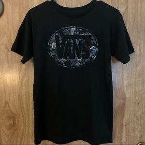 Vans Boy’s Black T-Shirt Size Small